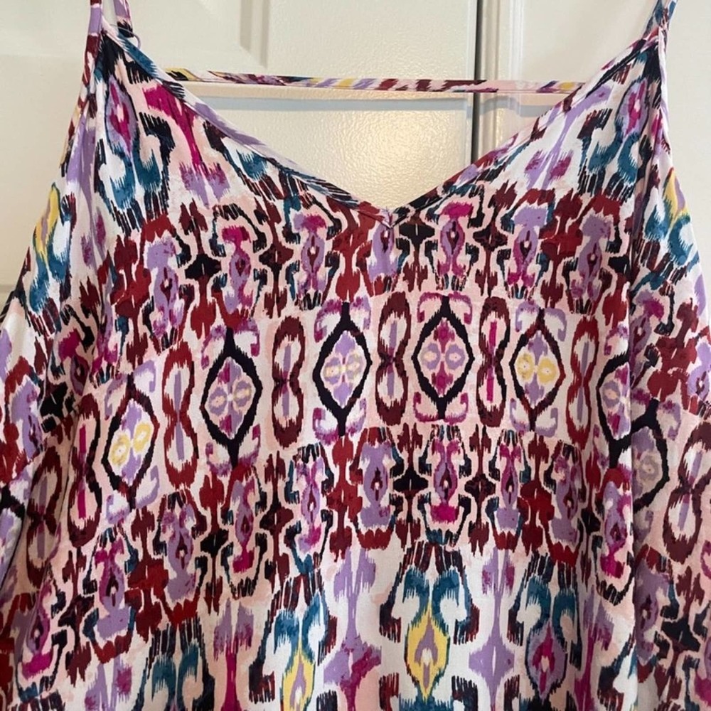 Xhilaration Ikat Cold-Shoulder Dress - Picture 2 of 7